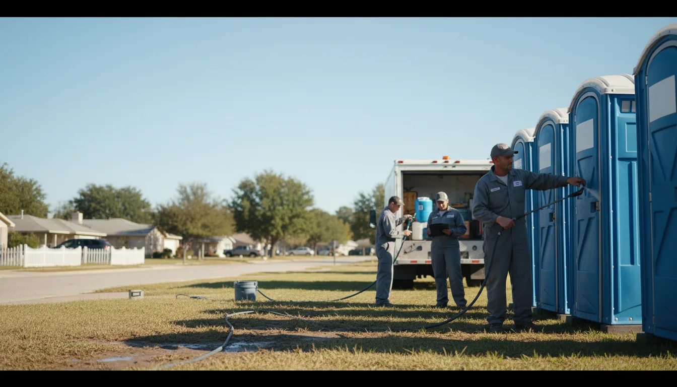 Long-Term Portable Toilet Rental in Burwell, NE near me